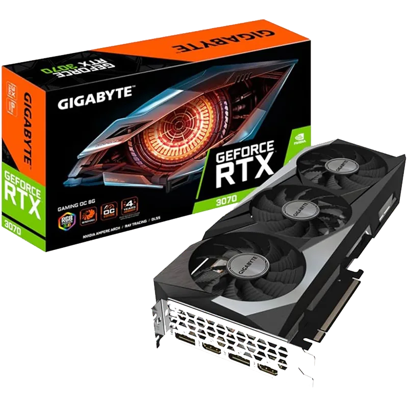 Graphics Card Nvidia GeForce RTX 3070 8 GB